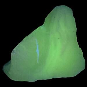 Opalescent Layered Art Glass Cullet Glowing Manganese‎ Slag Glass #5GL17